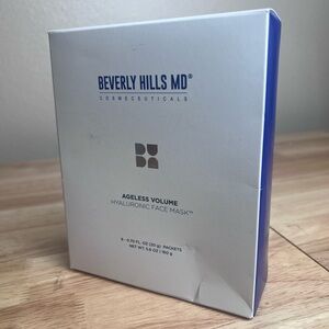 Beverly Hills MD Ageless Volume Hyaluronic Face Mask 8 Pack Sealed NEW